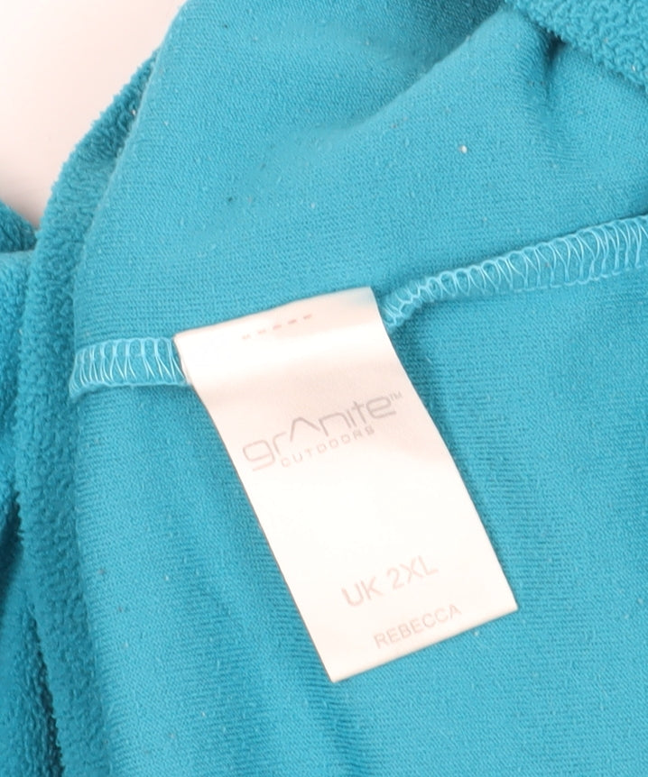 Granite Outdoors Blue 2XL Unisex Pullover Sweatshirt
