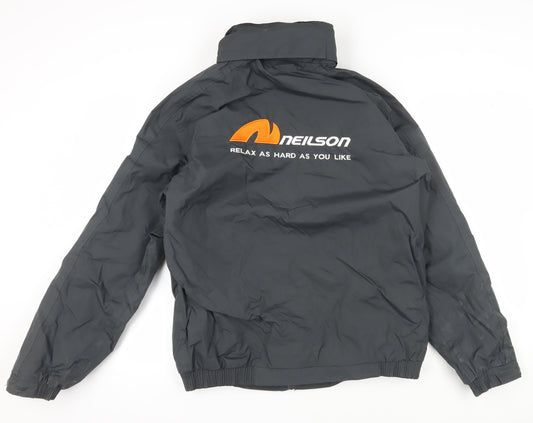 Neilson Men's Black L Puffer Jacket, Lined, Outdoor Style