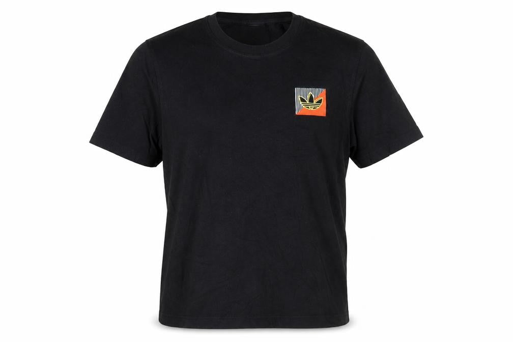 Mens UK Size M adidas Black  Cotton T-Shirt