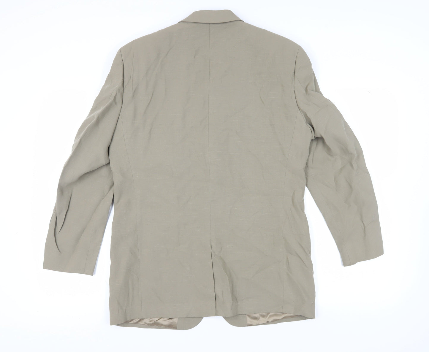 Linea Beige Men's Blazer, Size 38S, Single-Breasted