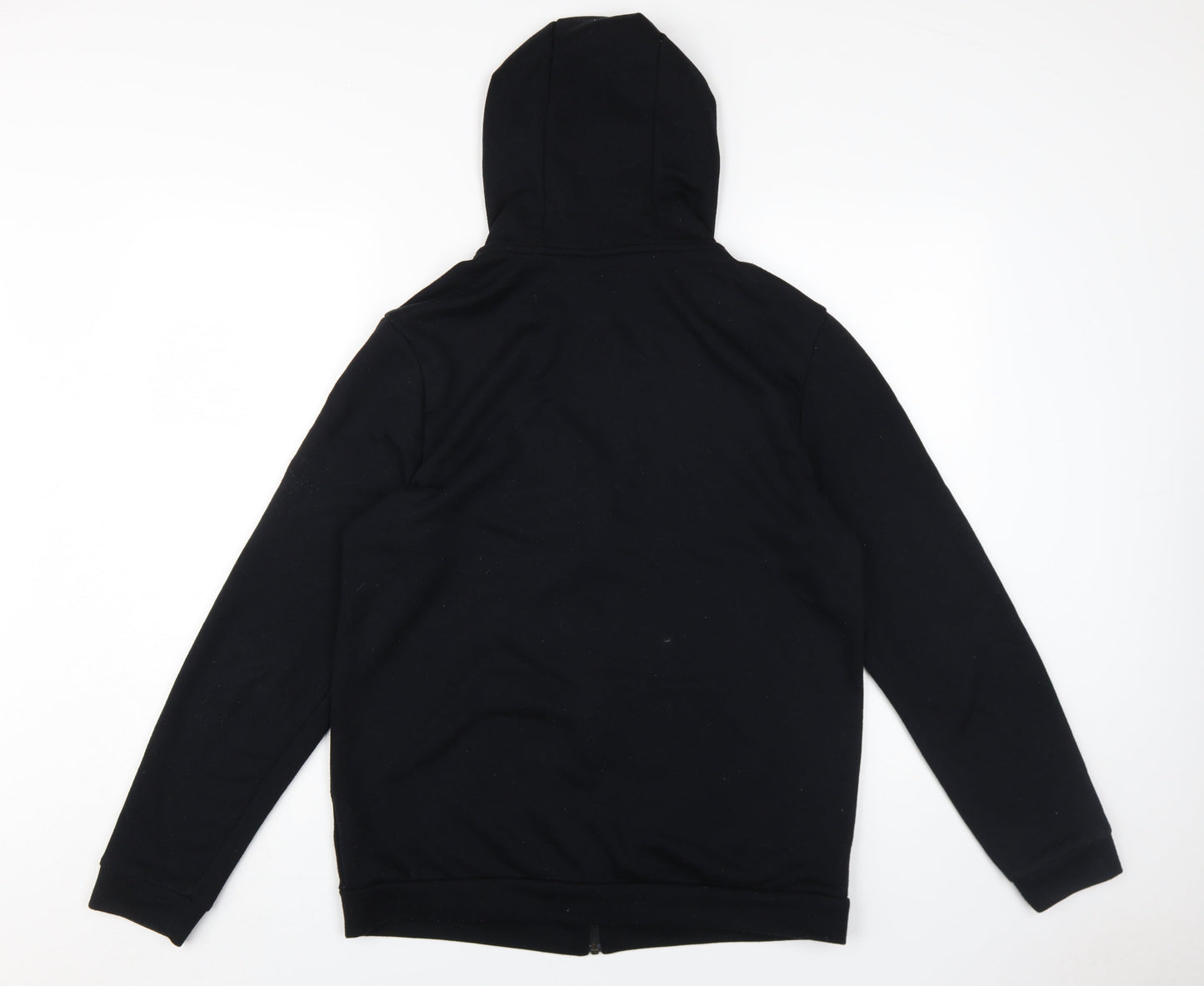 Nike Men's Black Full Zip Hoodie - Medium