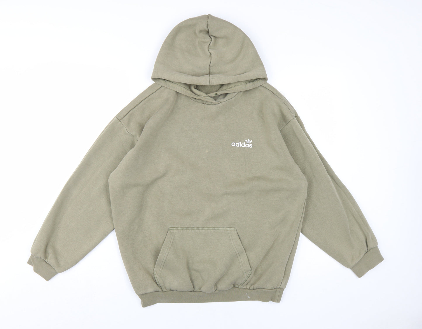 Adidas Women's Green Pullover Hoodie Size 12