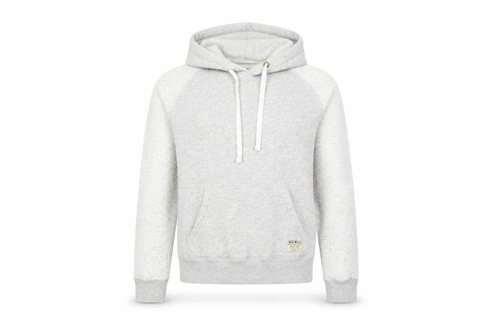 Womens UK 8 Regular Jack Wills Grey Pullover Hoodie