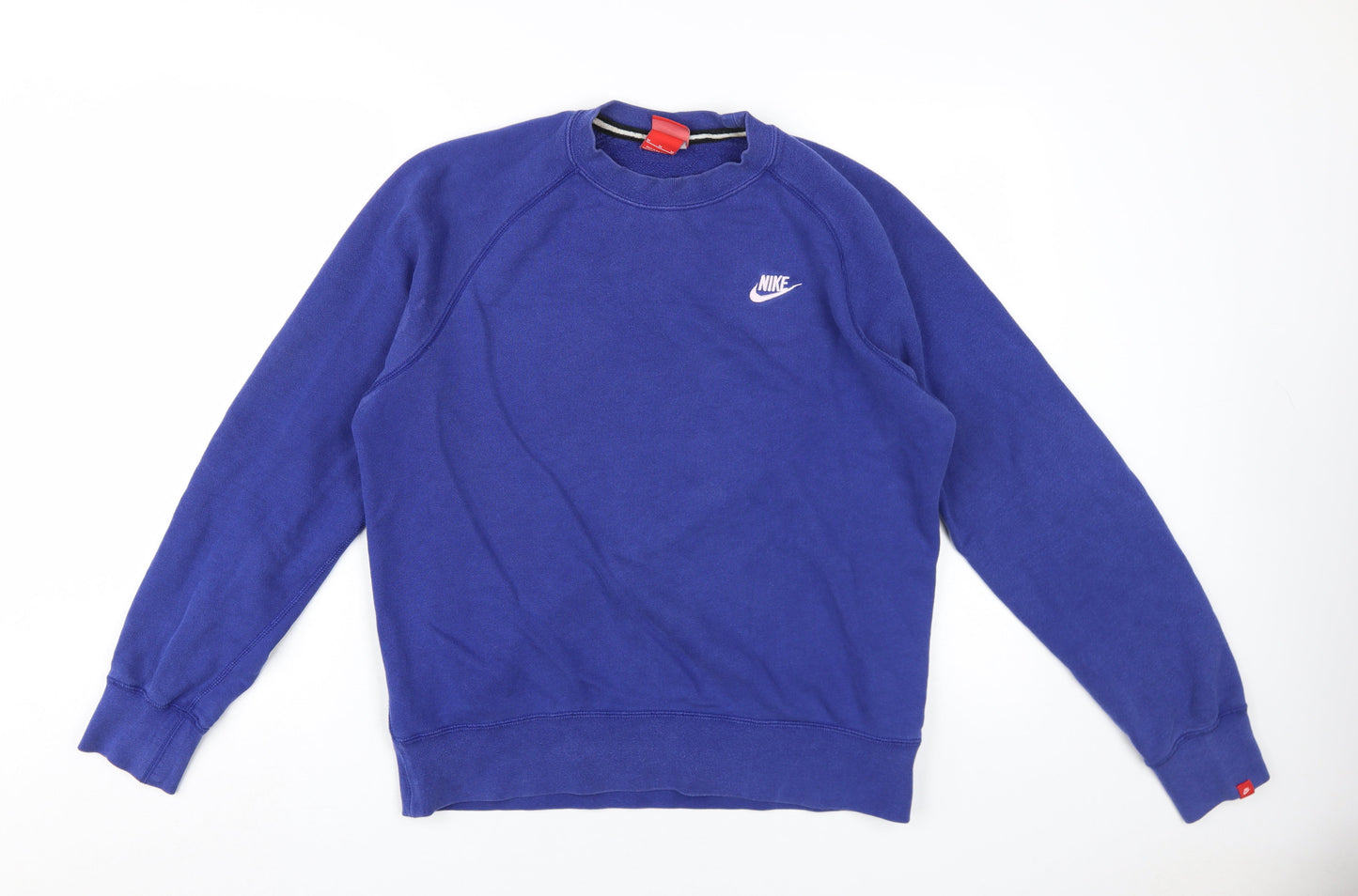 Nike Men's Blue Pullover Sweatshirt, Medium