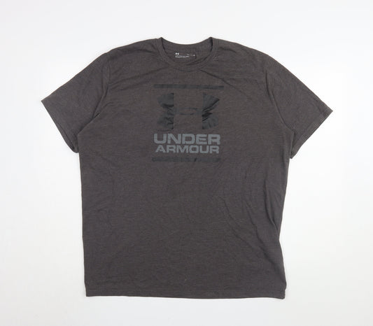 Under Armour Men's Grey XL Relaxed Fit T-Shirt