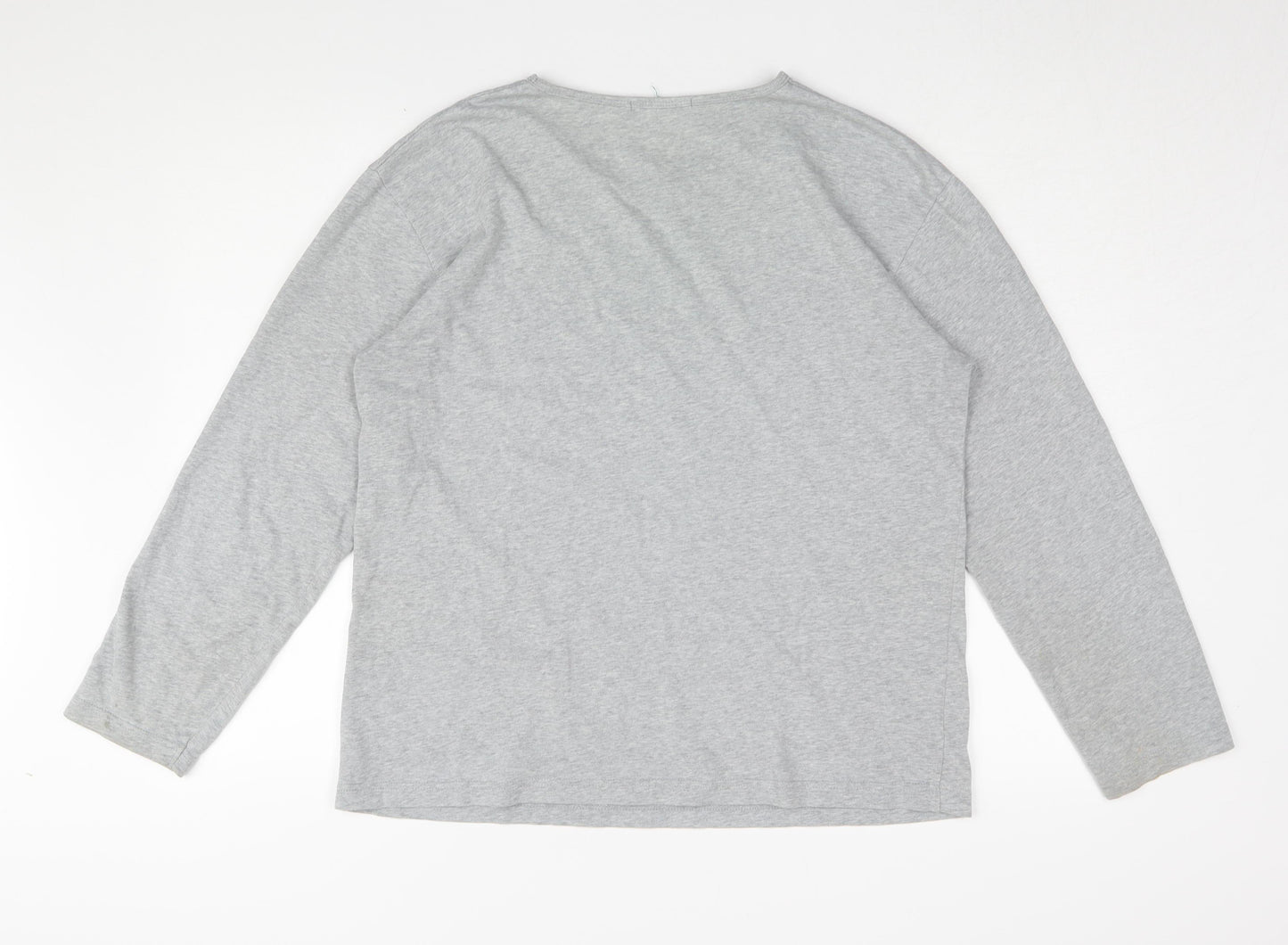 Racing Green Women's Grey Jersey Long Sleeve T-Shirt