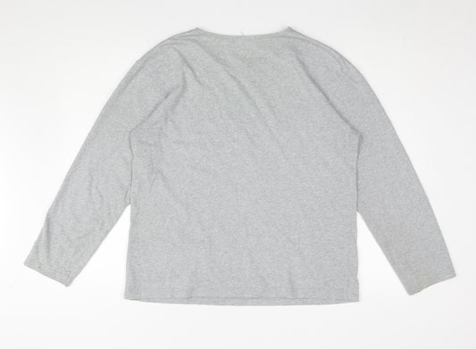 Racing Green Women's Grey Jersey Long Sleeve T-Shirt