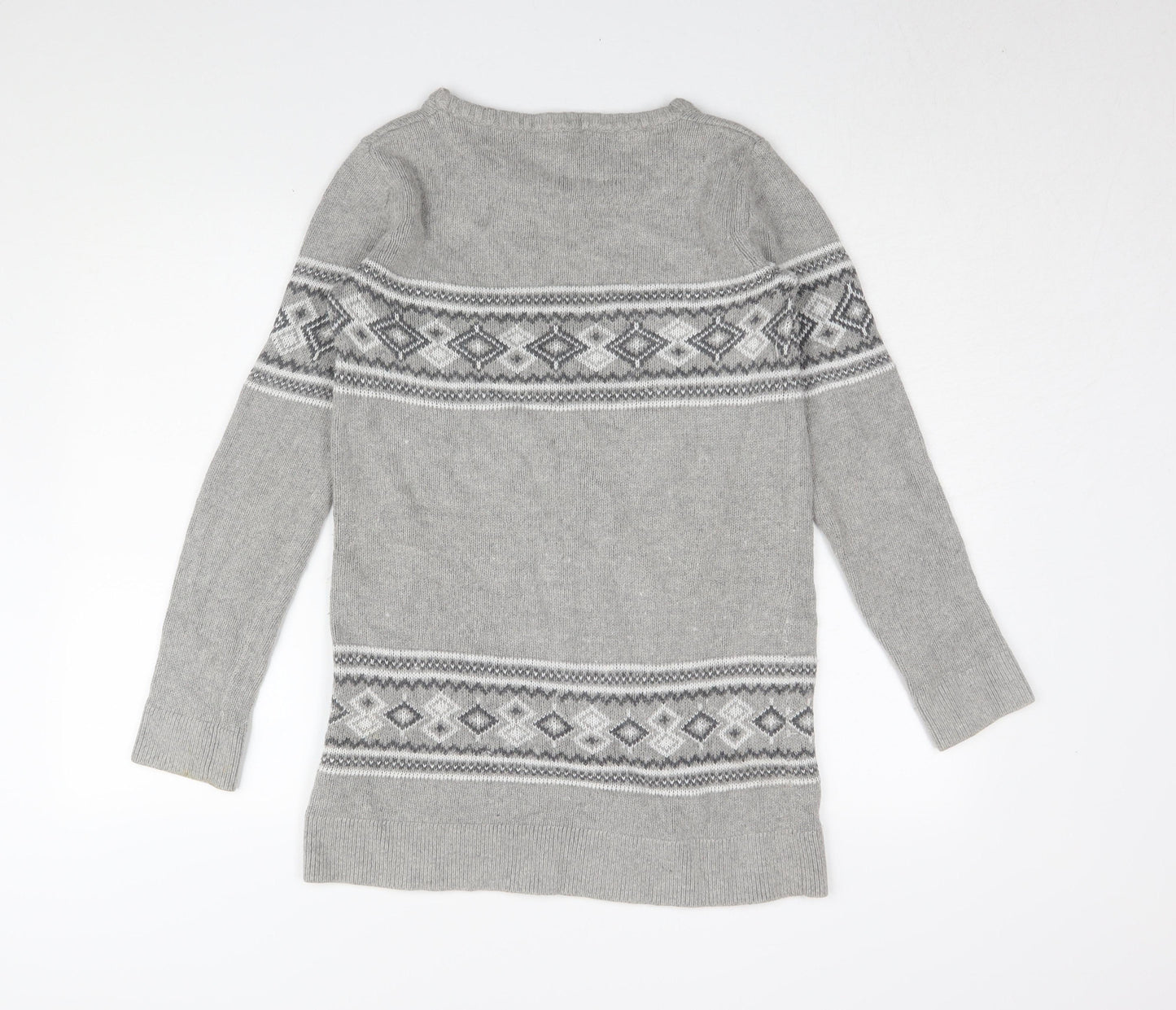 Crew Clothing Co. Women's Grey Pullover Jumper Size 14