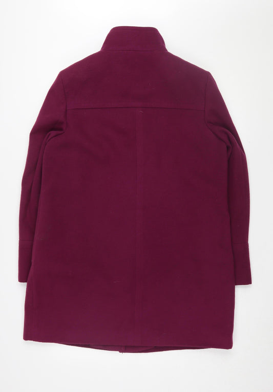 Marks and Spencer Women's Purple Overcoat Size 14