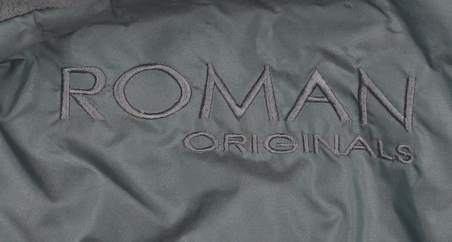 Roman Originals Men's Grey Jacket M - Stylish & Functional