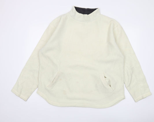 Great Plains Ivory Fleece Sweatshirt, M, Men's, Autumn/Winter