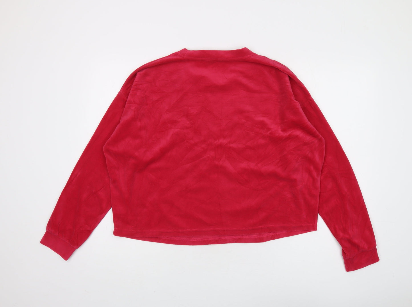 Boux Avenue Women's Red Pullover Sweatshirt Size 14