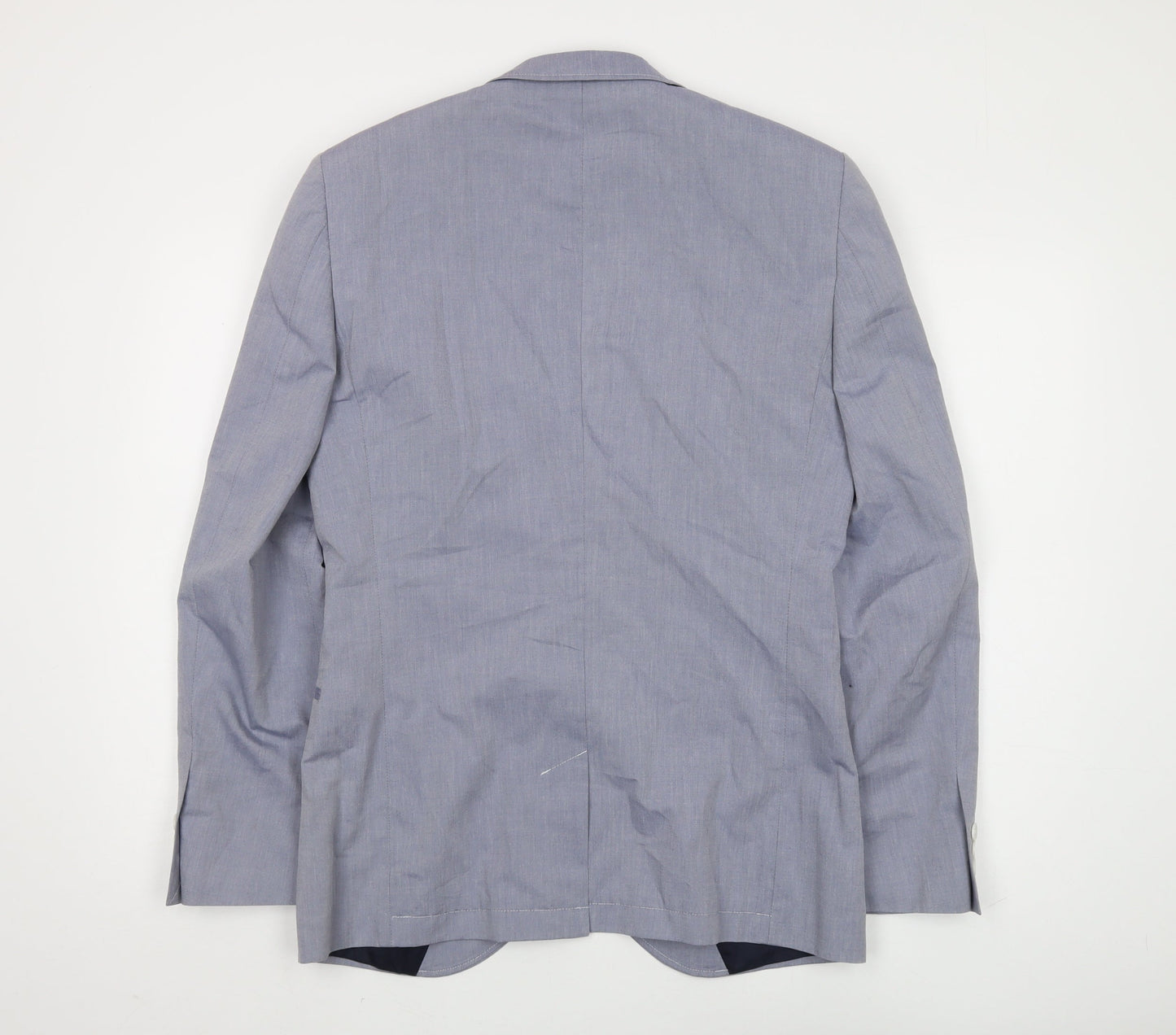 Next Men's Grey Blazer, Size 38R, Regular Fit