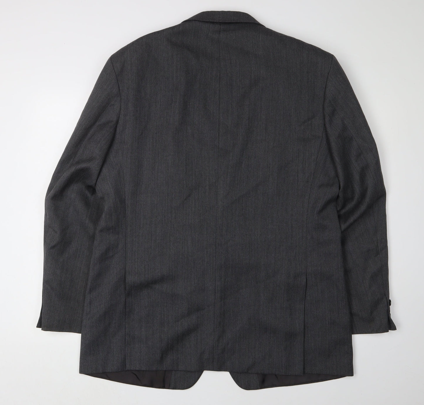 Marks and Spencer Men's Grey Blazer, Size 44r, Classic Fit