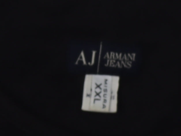 Armani Jeans Men's Black 2XL Short Sleeve T-Shirt