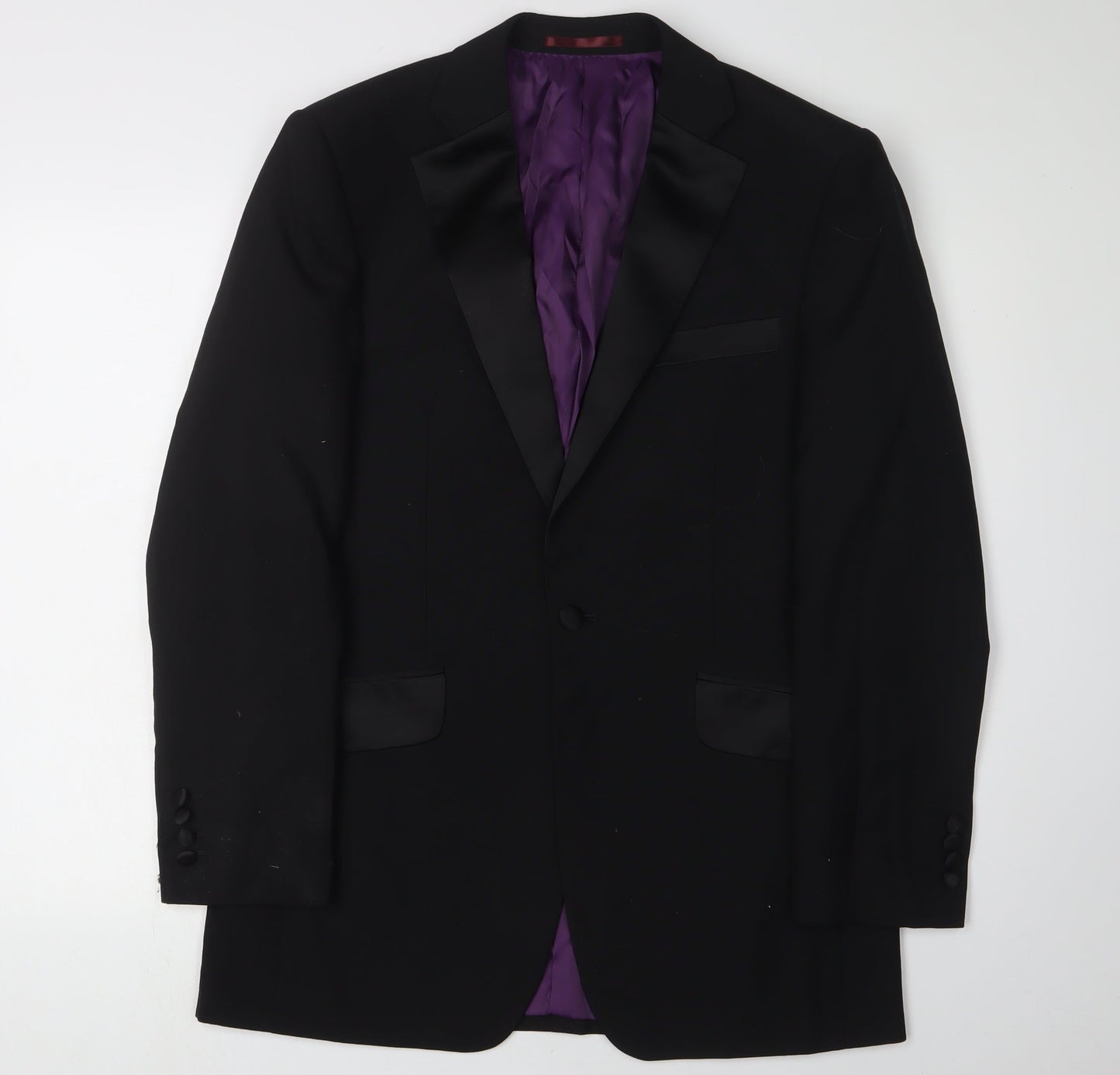 Charlton Gray Men's Black Tuxedo Blazer, 38R Regular