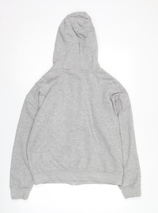 Lonsdale Men's Grey Full Zip Hoodie Size S