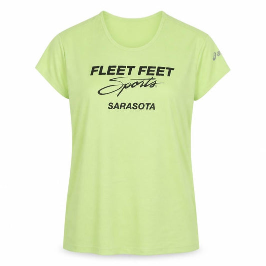 Asics Womens Green Basic T-Shirt XL Sportswear