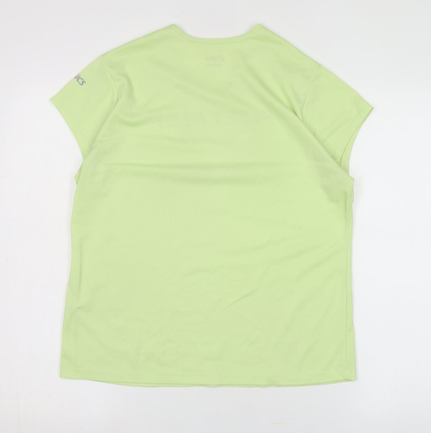 ASICS Unisex Green Basic T-Shirt XL Sportswear