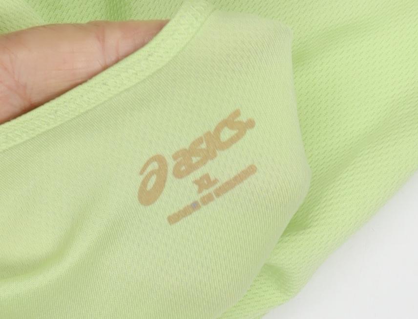 ASICS Unisex Green Basic T-Shirt XL Sportswear