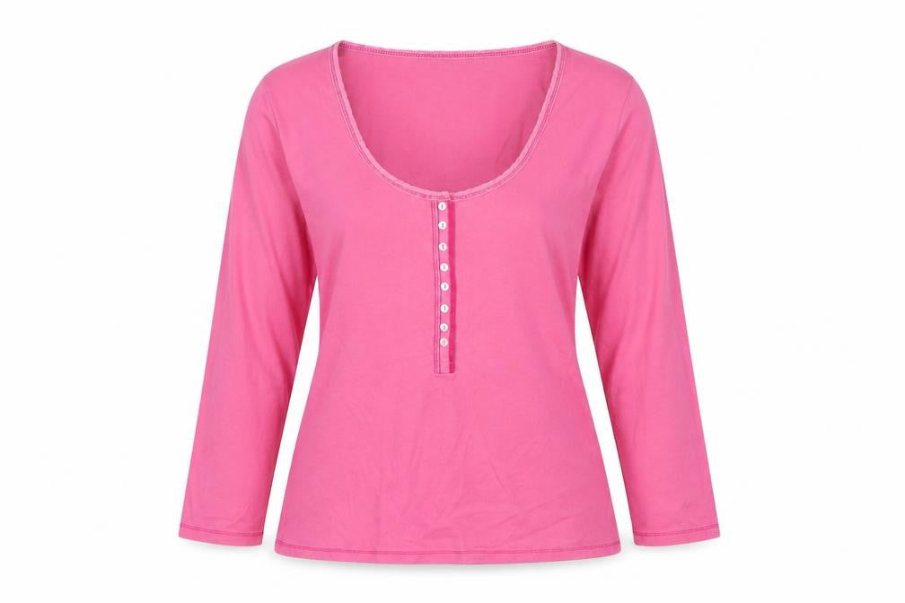 Womens UK Size 12 Boden Pink 100% Cotton Blouse