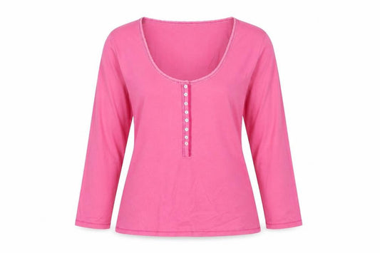 Womens UK Size 12 Boden Pink 100% Cotton Blouse