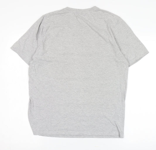 Star Wars Men's Grey Christmas T-Shirt Size M
