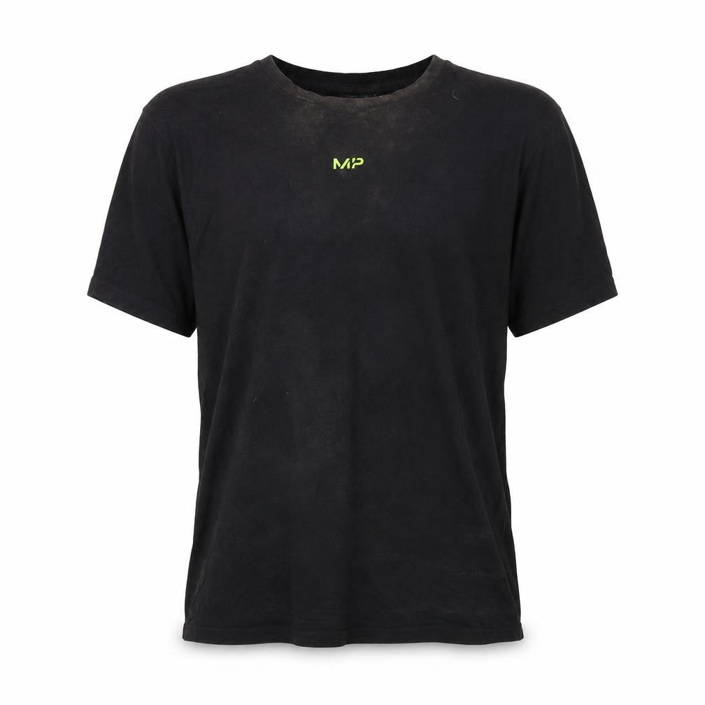 MP Black Men's T-Shirt Size S Cotton Crew Neck