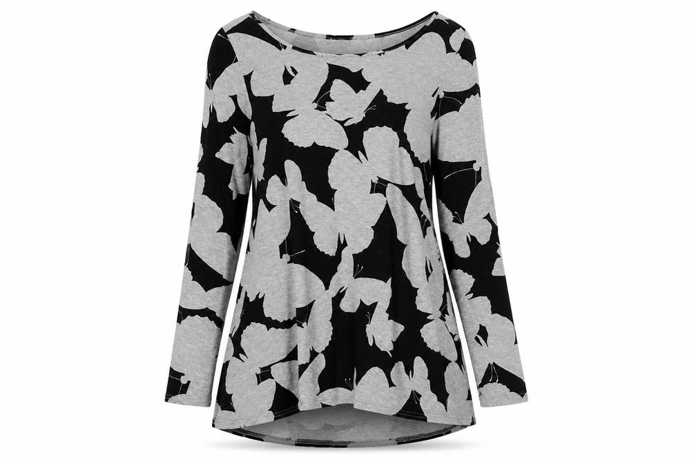 Phase Eight Women’s Grey Tunic T-Shirt Size 10