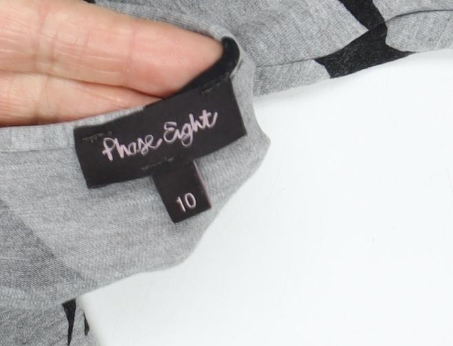 Phase Eight Women’s Grey Tunic T-Shirt Size 10