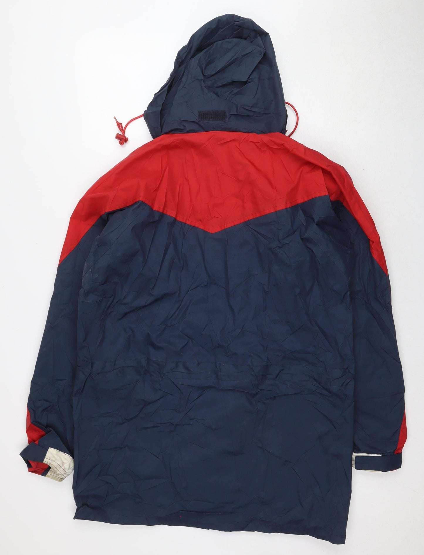 Gentini Men's Blue Red Windbreaker Jacket S