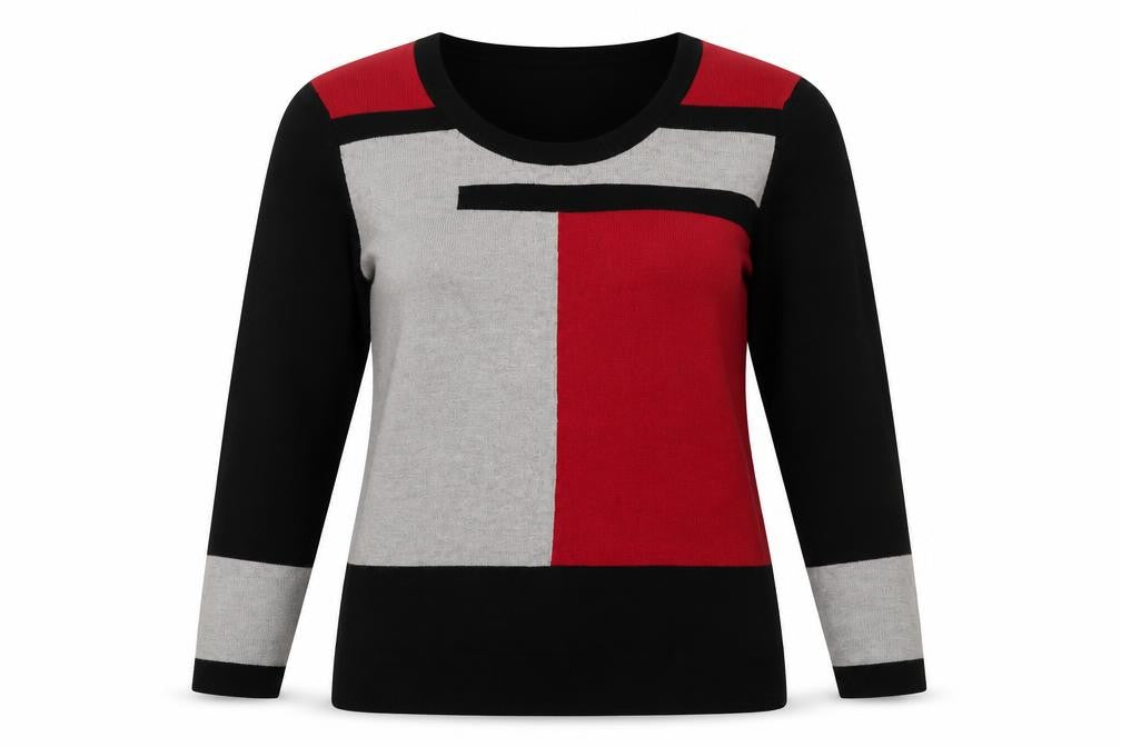 Precis Women's Multicoloured Pullover Jumper, Small