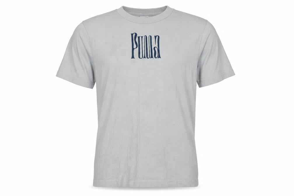 Mens UK Size M PUMA Grey  Cotton Blend T-Shirt