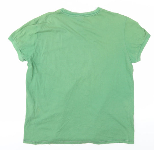 Levi's Men's Green Graphic Print T-Shirt, Size L