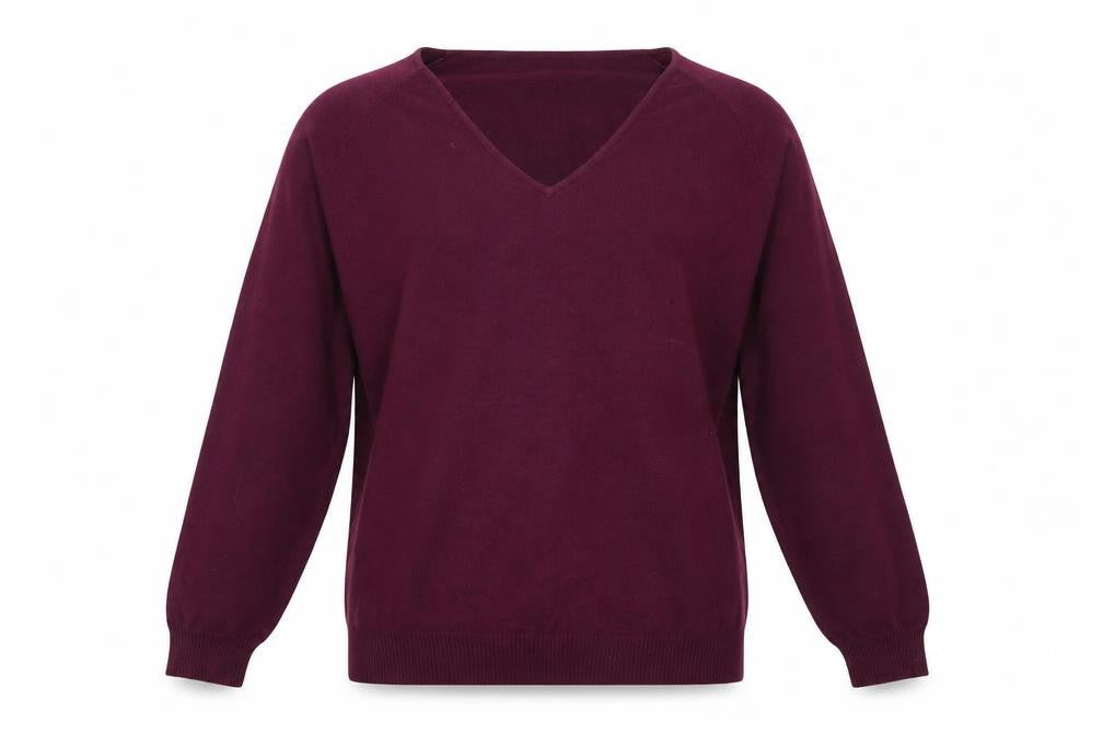 Phase Eight Women's Purple Knit Pullover Jumper V-Neck S