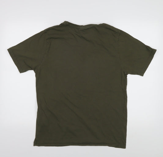 Ellesse Green Men's Short Sleeve T-Shirt L