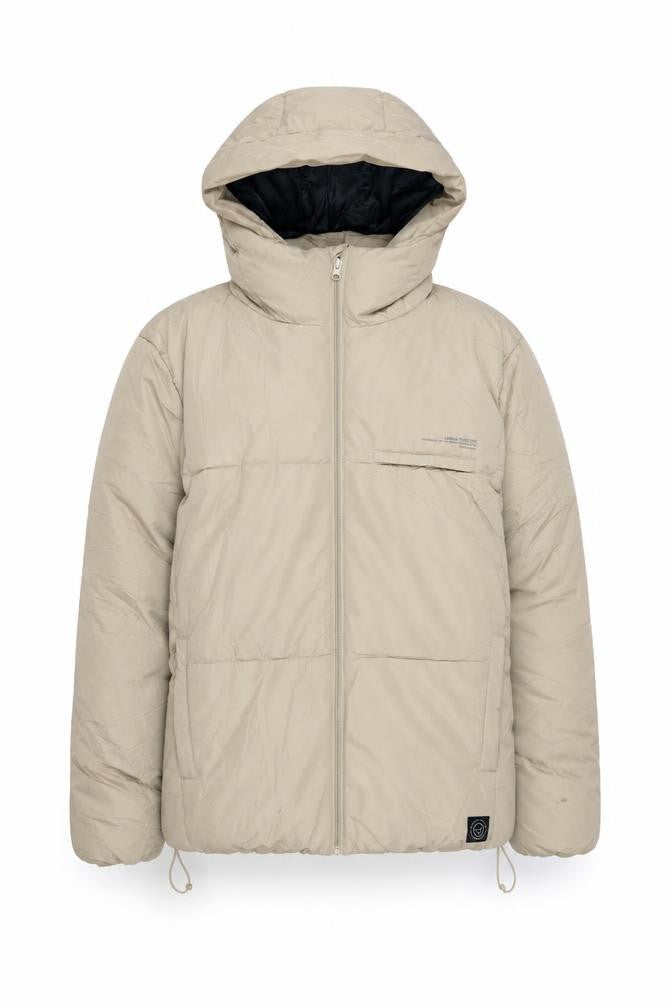 Pull&Bear Men's Beige Puffer Jacket Medium S