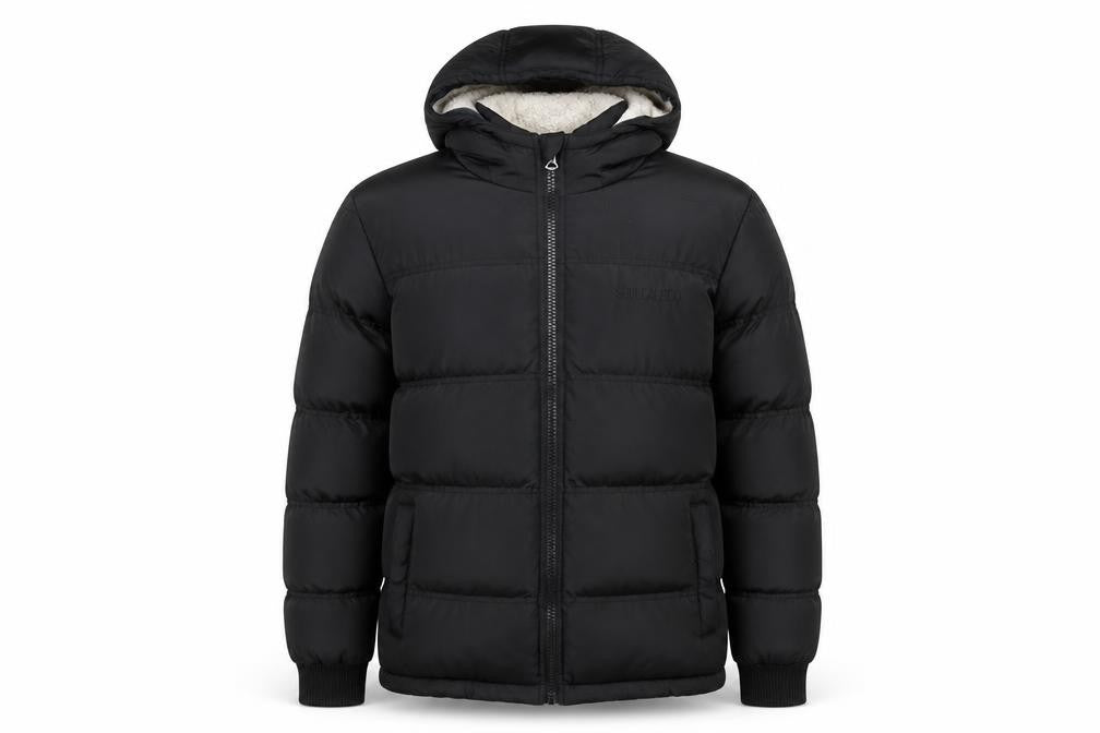 SoulCal Men's Black Puffer Jacket Size S