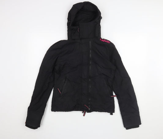 Superdry Women's Black Windbreaker Jacket S