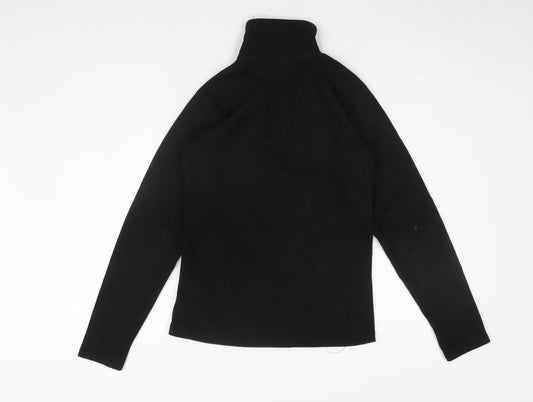 Dare 2b Women's Black Fleece Henley Sweatshirt - Size 8