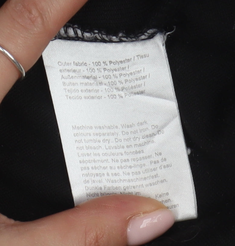 Dare 2b Women's Black Fleece Henley Sweatshirt - Size 8