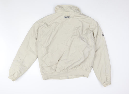 Head Men's Beige Windbreaker Jacket M Full Zip Casual