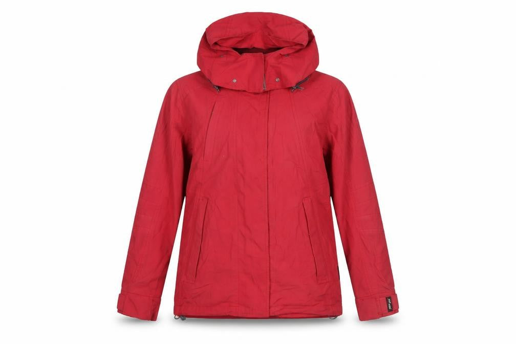 James Harvest Women's Red Hooded Jacket S Regular