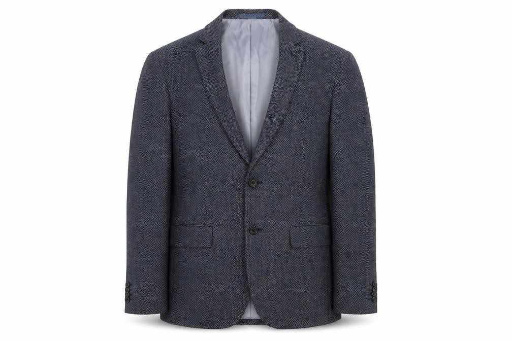 Marks and Spencer Men's Blue Blazer, 38 Regular Fit