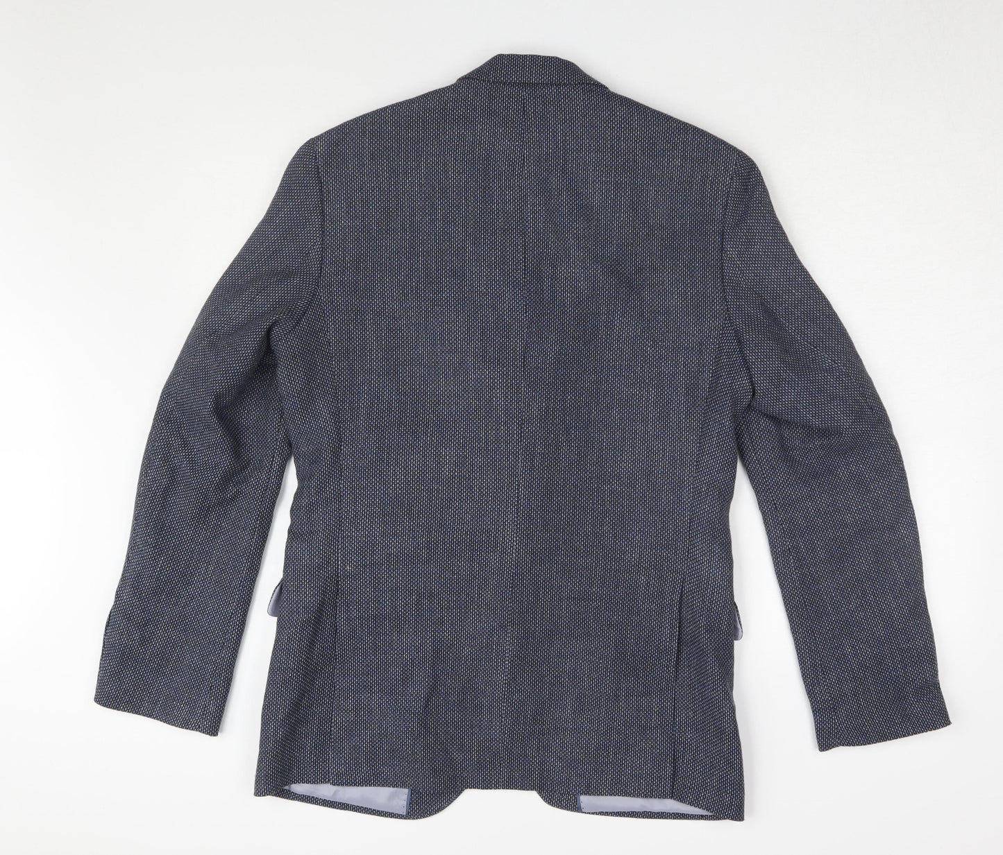 Marks and Spencer Men's Blue Blazer, 38 Regular Fit