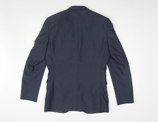 Next Men's Blue Blazer 36 Regular Fit Formal