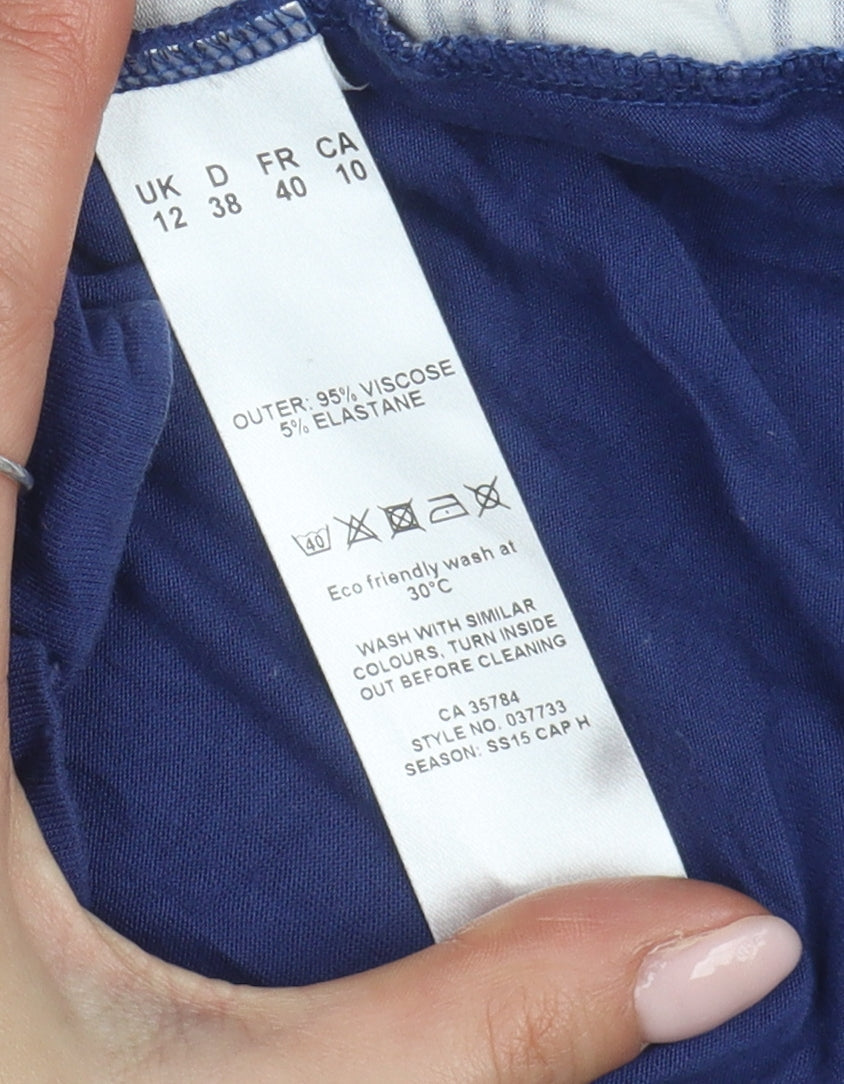 Eastex Women's Blue Kimono Blouse Size 12