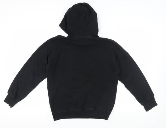 H&M Boys' Black Panther Pullover Hoodie, Black, Size 12