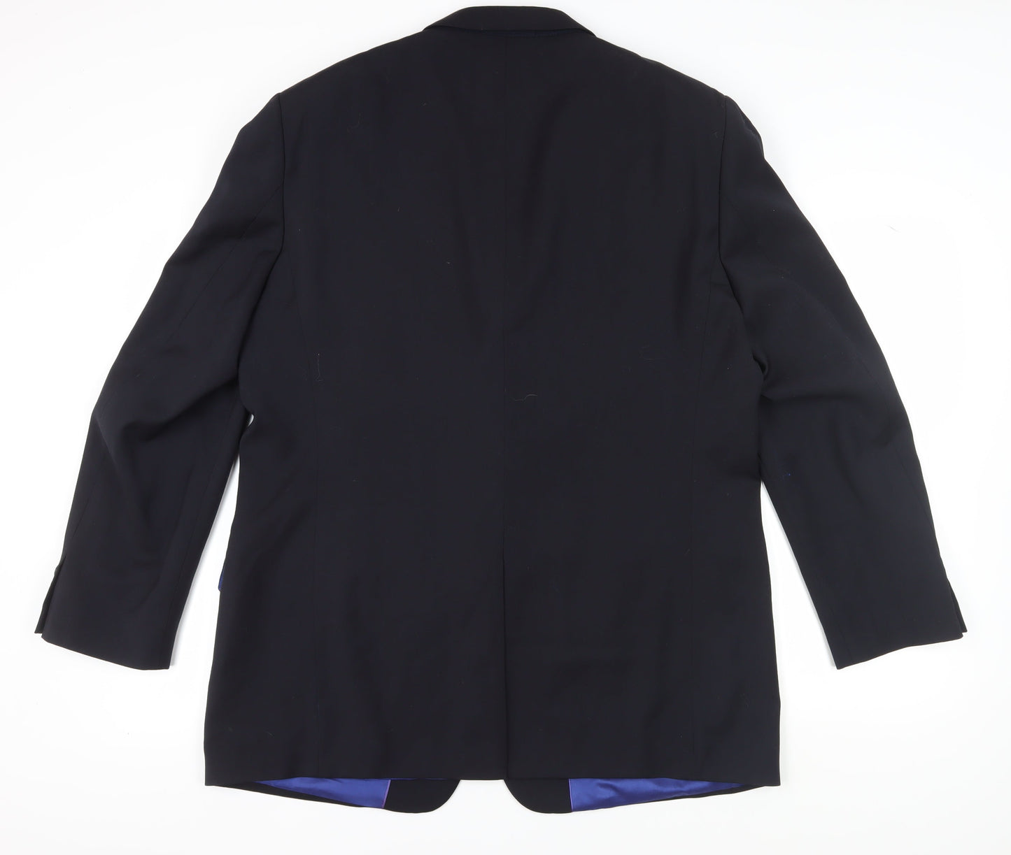 Ted Baker Men's Black Wool Blazer 46 Long, Formal