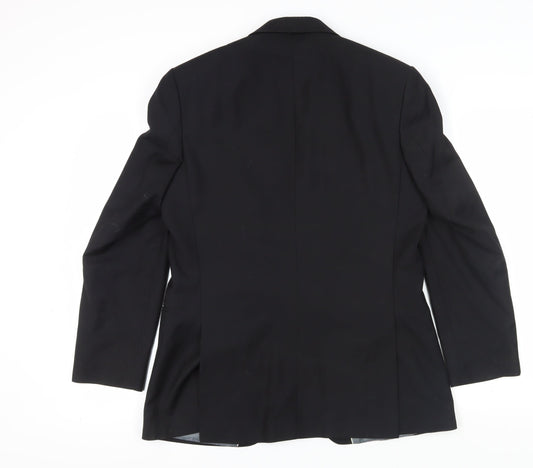 Red Herring Men's Black Blazer Regular Fit 40R